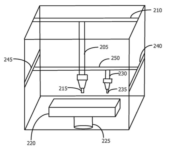 طرح اپل برای ثبت چاپگر سه بعدی صنعتی خاص