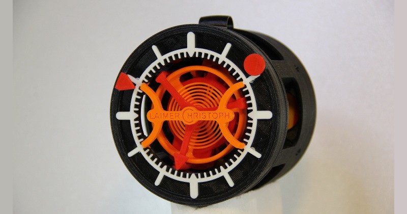 استفاده از فناوری پرینت سه بعدی در ساخت ساعت جیبی