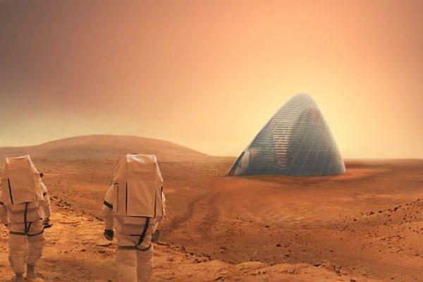 ساخت محل سکونت در مریخ با فناوری چاپ سه بعدی ،